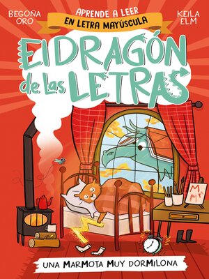 cover image of El dragón de las letras 5--Una marmota muy dormilona